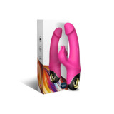 Armony - Meteror Dildo Vibrador Rabbit Rotador Fucsia | Vybes.it