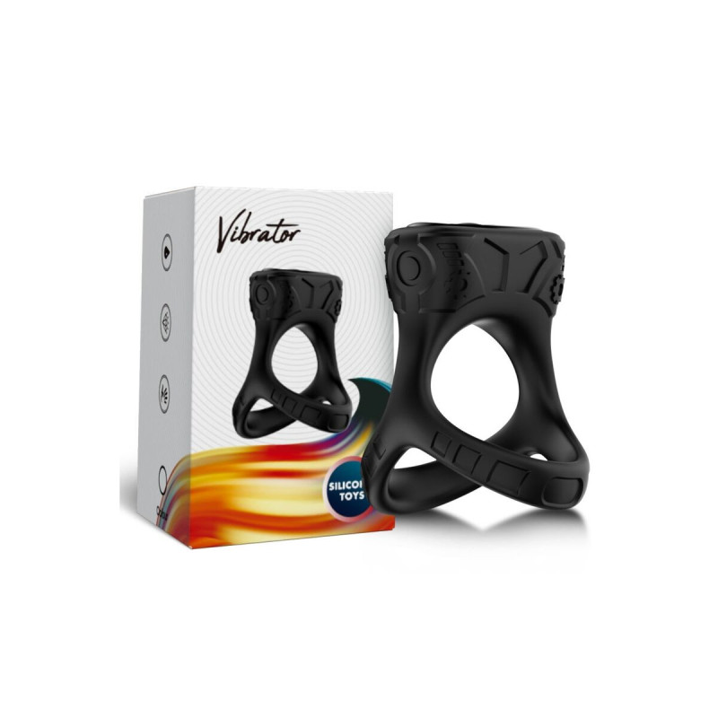Armony - Anillo Vibrador & Multiposición Negro | Vybes.it