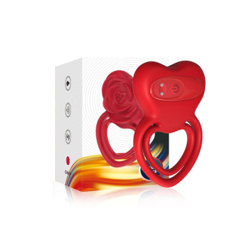 Armony - Anillo Vibrador Corazón Rojo | Vybes.it