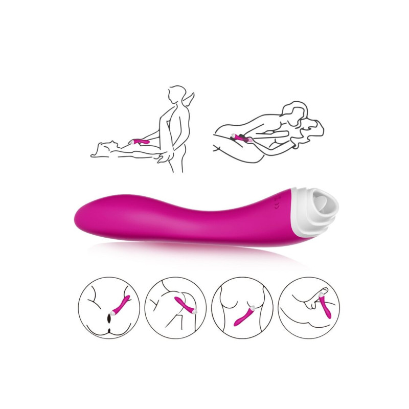 Armony - Fairyland Estimulador Con Lengua Clitoris & Vibrador