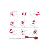 Armony - Roseknigth Succionador Clítoris & Vibrador Rojo | Vybes.it
