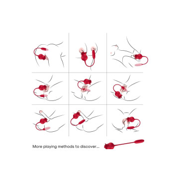 Armony - Roselip Estimulador Clitoris Con Lengua 10 Modos &