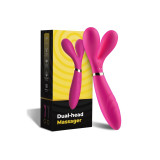 Armony - Y - Wand Massage & Vibrateur Double Tête Fuchsia | Vybes.it