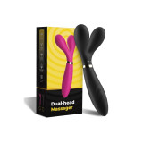 Armony - Y - Wand Masajeador & Vibrador Cabeza Doble Negro |