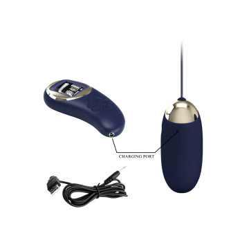 Pretty Love - Mina Huevo Vibrador Control Remoto Azul | Vybes.it