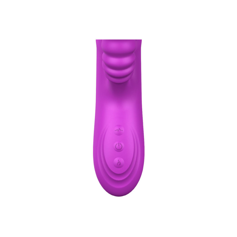 ARMONY - ANGELIA VIBRATORE MULTIFUNZIONE DOPPIA LINGUA VIOLA EFFETTO…