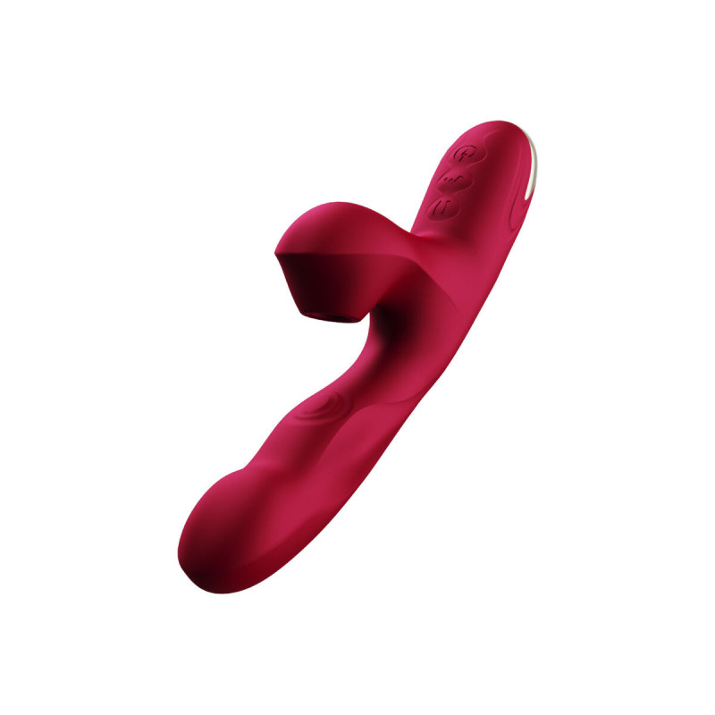 ARMONY - VIBRATORE BUMP E VENTOSA MODELLO 2 BORDEAUX - ARMONY VIBRATO…