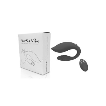 ARMONY - VIBRATORE MARTHA PER COPPIA TELECOMANDO NERO - ARMONY FOR CO…