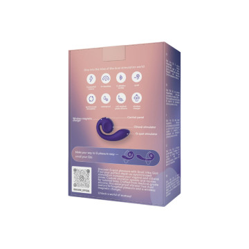 Snail Vibe - Gizi Estimulador Dual Violeta | Vybes.it