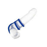CALEXOTICS - ADMIRAL GABBIA TRIPLA BLU - Cockring senza vibrazione