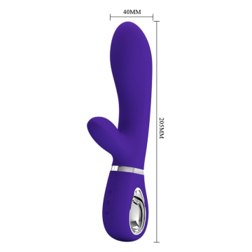 PRETTY LOVE - THOMAS VIBRADOR PUNTO G MULTIFUNCIÓN VIOLETA
