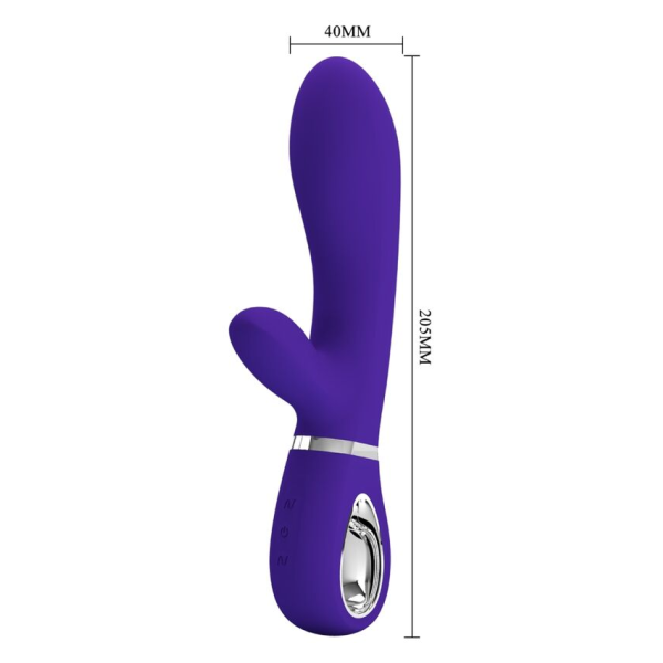 PRETTY LOVE - THOMAS VIBRADOR PUNTO G MULTIFUNCIÓN VIOLETA