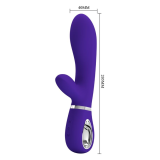 PRETTY LOVE - THOMAS VIBRADOR PUNTO G MULTIFUNCIÓN VIOLETA