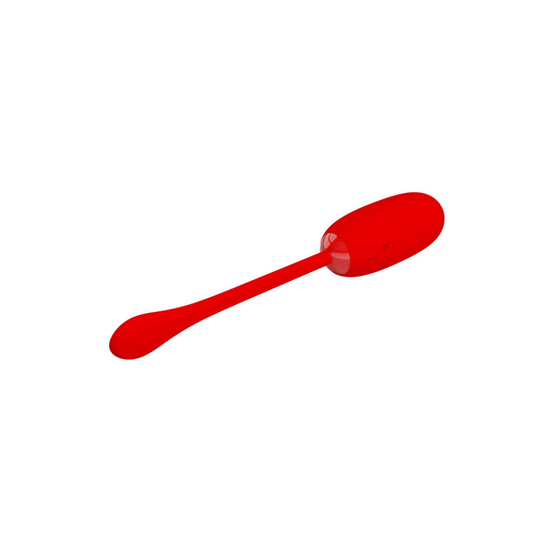Pretty Love - Oeuf Vibrant Julius Imperméable - Rechargeable Rouge