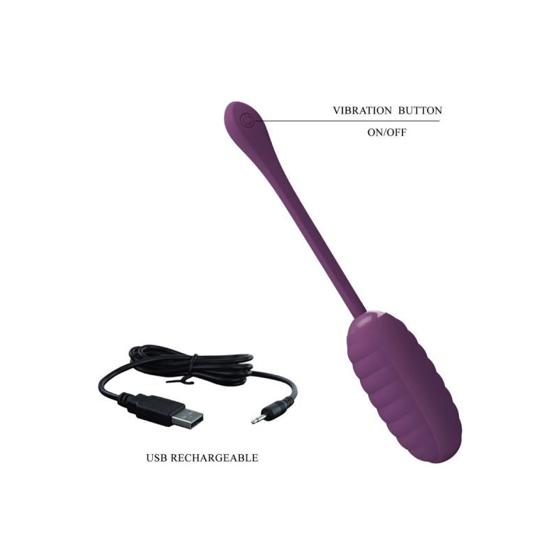 Pretty Love - Casper Huevo Vibrador Recargable Morado | Vybes.it