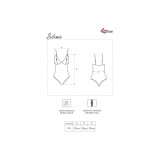 Livco Corsetti Fashion - Silomin Lc 1401 Body + Kleid Schwarz Eine