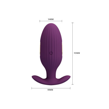 Pretty Love - Plug Anal Contrôlé Par Application Jefferson Violet |