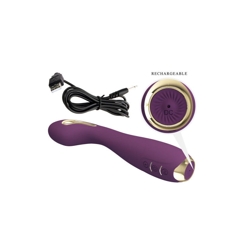 Pretty Love - Hector Vibrador Electroshock Por Control Por App Lila