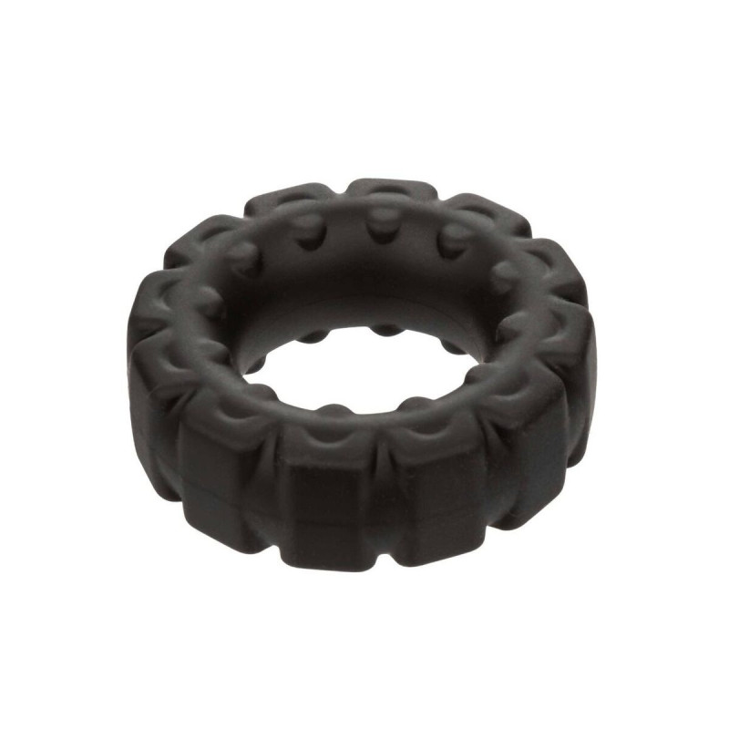 CALEXOTICS - ALPHA ANELLO BATTISTRADA PROLONG NERO - Cockring senza v…