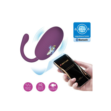 Pretty Love - Doreen Huevo Vibrador Recargable Lila | Vybes.it