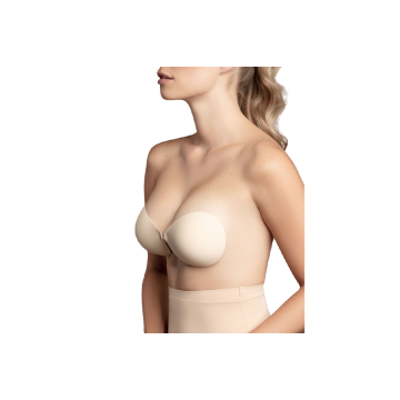 Bye - Bra - Sujetador Invisible Beige Copa D | Vybes.it