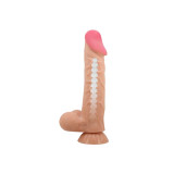 Pretty Love - Sliding Skin Series Dildo Realístico Con Ventosa Piel