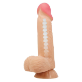 PRETTY LOVE - SLIDING SKIN SERIES DILDO REALÍSTICO CON VENTOSA PIEL DESLIZANTE 20.6 CM