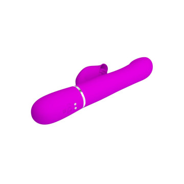 Pretty Love - Vibrador Rabbit Perlas Violeta | Vybes.it