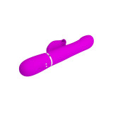 Pretty Love - Vibrador Rabbit Perlas Violeta | Vybes.it