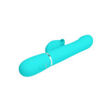 Pretty Love - Vibrador Rabbit Perlas Verde Agua | Vybes.it