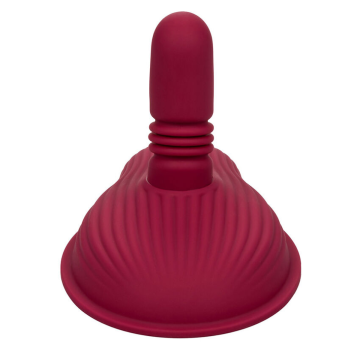 CALEXOTICS - RIDER MASSAGER DOUBLE MOTEUR TÉLÉCOMMANDE ROUGE