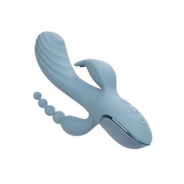 Calexotics - Vibrateur Triple Ecstasy Gris | Vybes.it