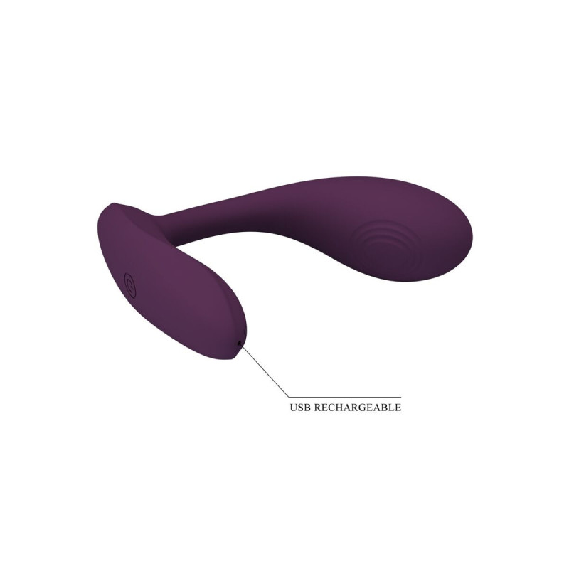 Pretty Love - Baird G - Spot 12 Vibraciones Recargable Lila App |