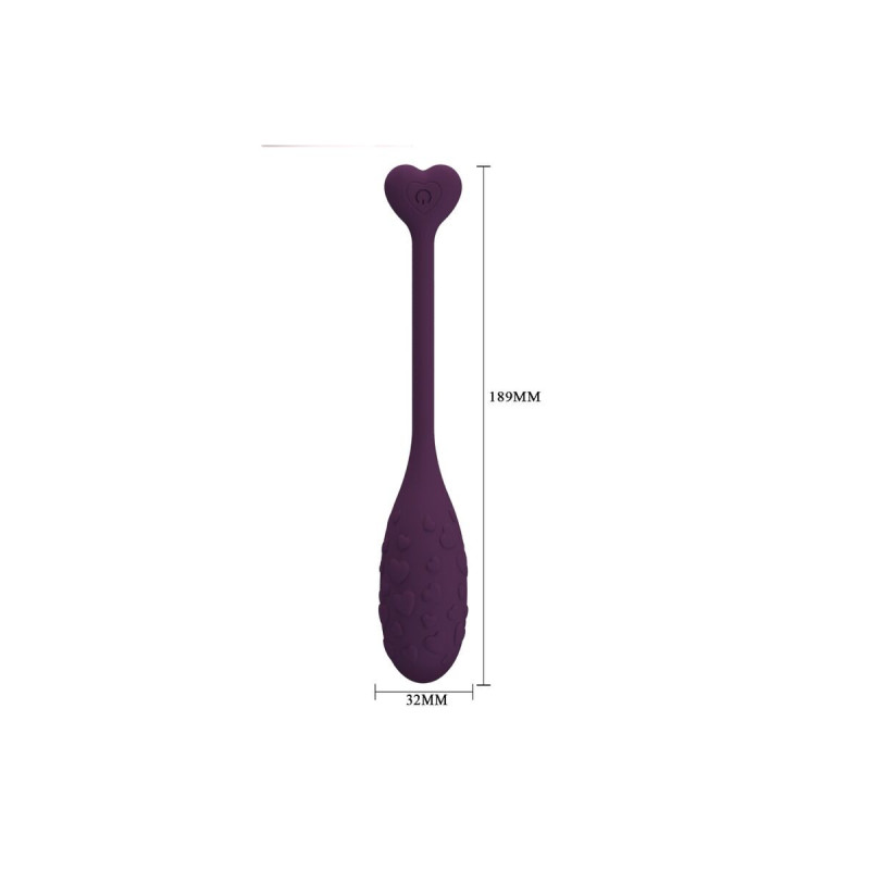 Pretty Love - Fisherman Huevo Vibrador Lila Controlado Por App |
