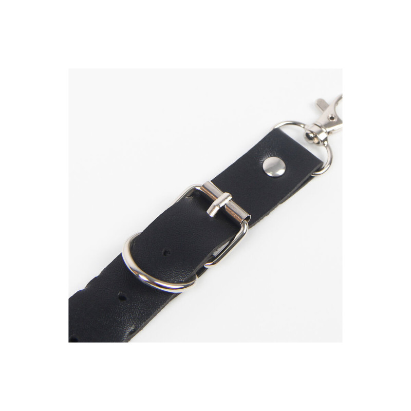 Subblime - Gürtel Und Strumpfband Mit Ringen Und Kette Detail Eine