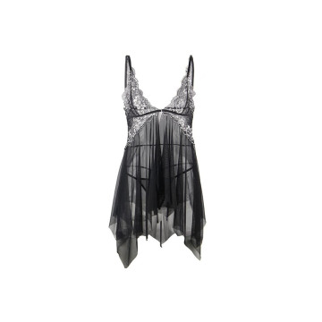 Subblime - Babydoll Tela Tul Pecho Encaje L/Xl | Vybes.it