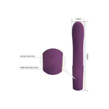 Pretty Love - Ethan Vibrador Recargable Lila | Vybes.it