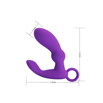 Pretty Love - Cayla Masajeador Vibrador Anal Lila | Vybes.it