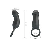 PRETTY LOVE - TRAE ANILLO & VIBRADOR NEGRO