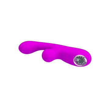 Pretty Love - Skylar Vibrador Estimulador Púrpura | Vybes.it