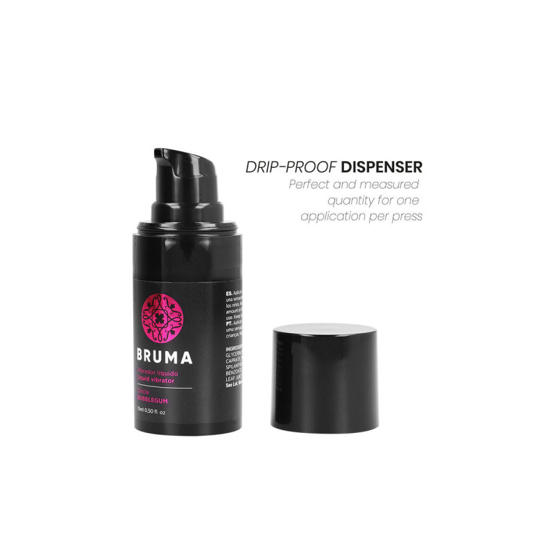Bruma - Flüssiger Vibrator Ultra Sliding Bubblegum 15 Ml | Vybes.it