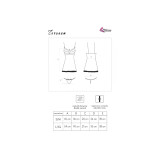 Livco Corsetti Fashion - Zerunam Set Babydoll + Tanga Negro L/Xl |