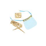 Subblime - Set De Lenceria India Style Azul L/Xl | Vybes.it