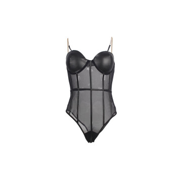 Subblime - Body Tirantas Cadena Negro S/M | Vybes.it