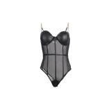Subblime - Body Tirantas Cadena Negro S/M | Vybes.it