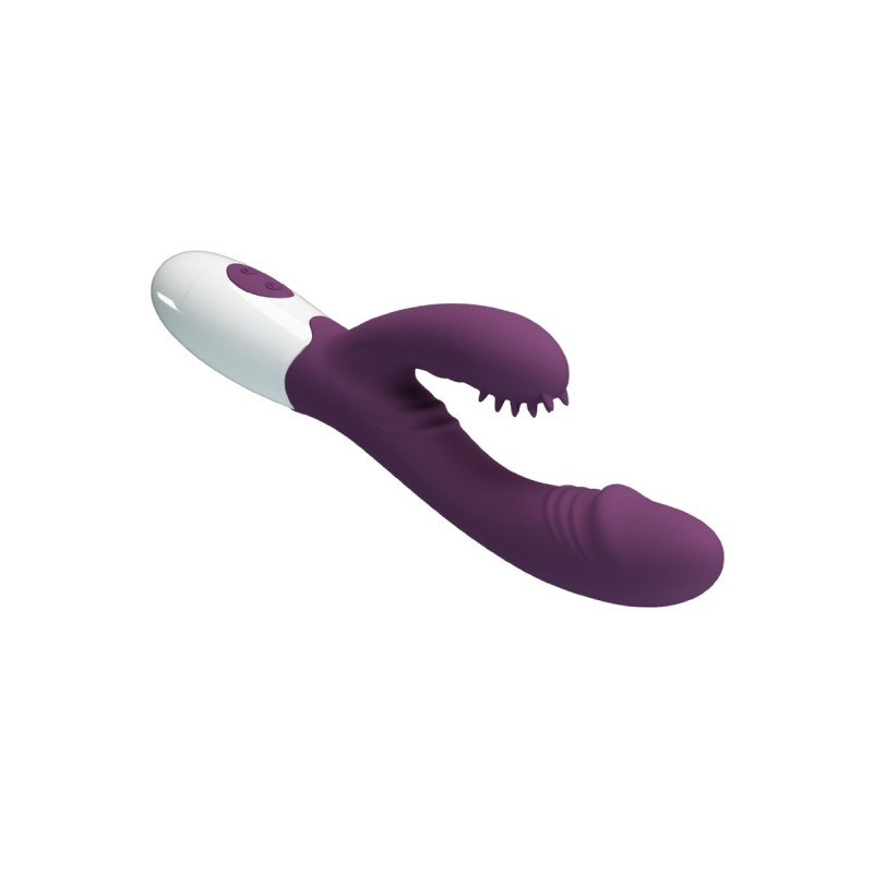 Pretty Love - Andre Vibrador Rabbit & Estimulador Punto G Morado |