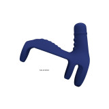 Pretty Love - Elish Anillo Vibrador Con Extensión Azul | Vybes.it