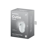 Satisfyer - Cutie Ghost Vibrador Lay - On Blanco | Vybes.it