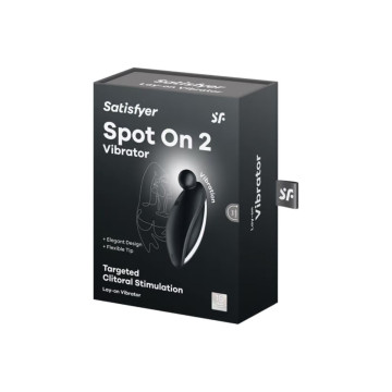 Satisfyer - Spot On 2 Vibrador Lay - On Negro | Vybes.it