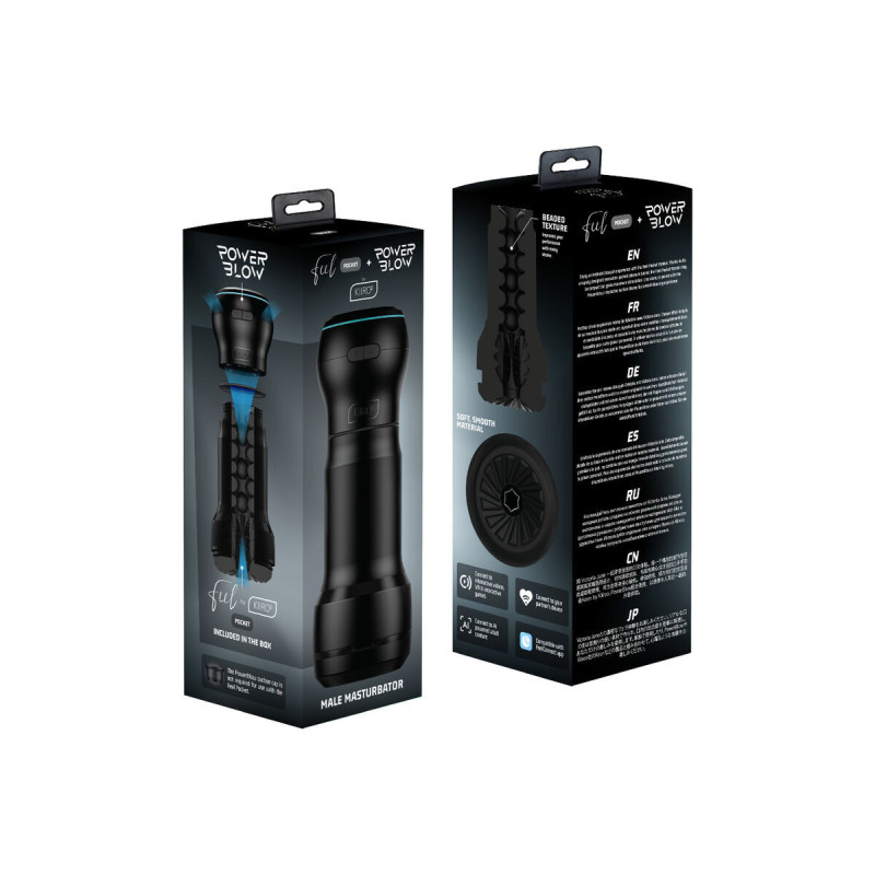 Kiiroo - Feel Pocket Masturbador Masculino Bolsillo + Power Blow |